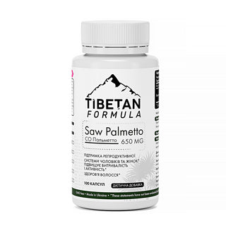 Сопальметто - Saw Palmetto 650 мг — пальма сығындысы 100 капсула